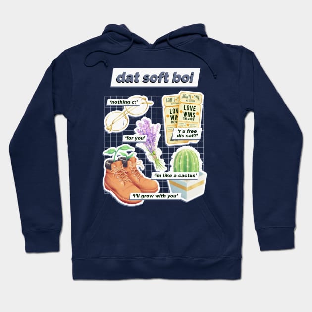 dat soft boi Hoodie by densukii